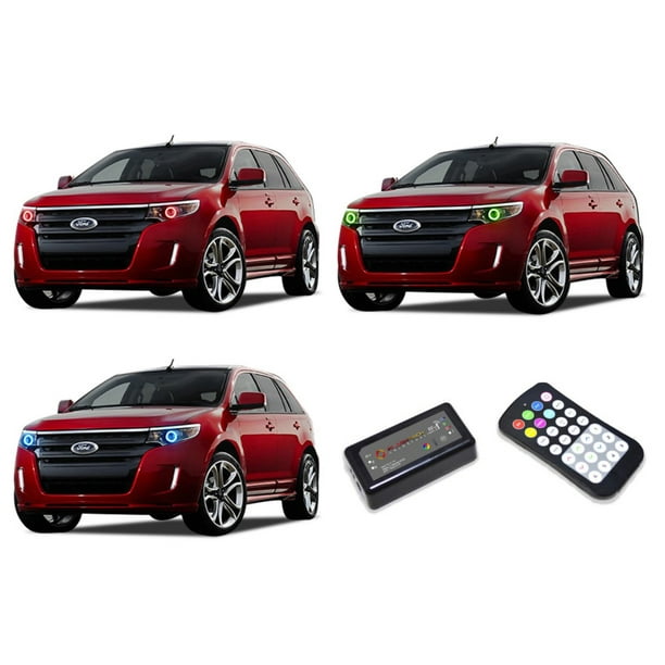 Ford Edge 11-14 CHS RGB ColorFuse LED Headlight Halo Ring Kit Ford Edge 11-14 CHS RGB ColorFuse LED Headlight Halo Ring Kit